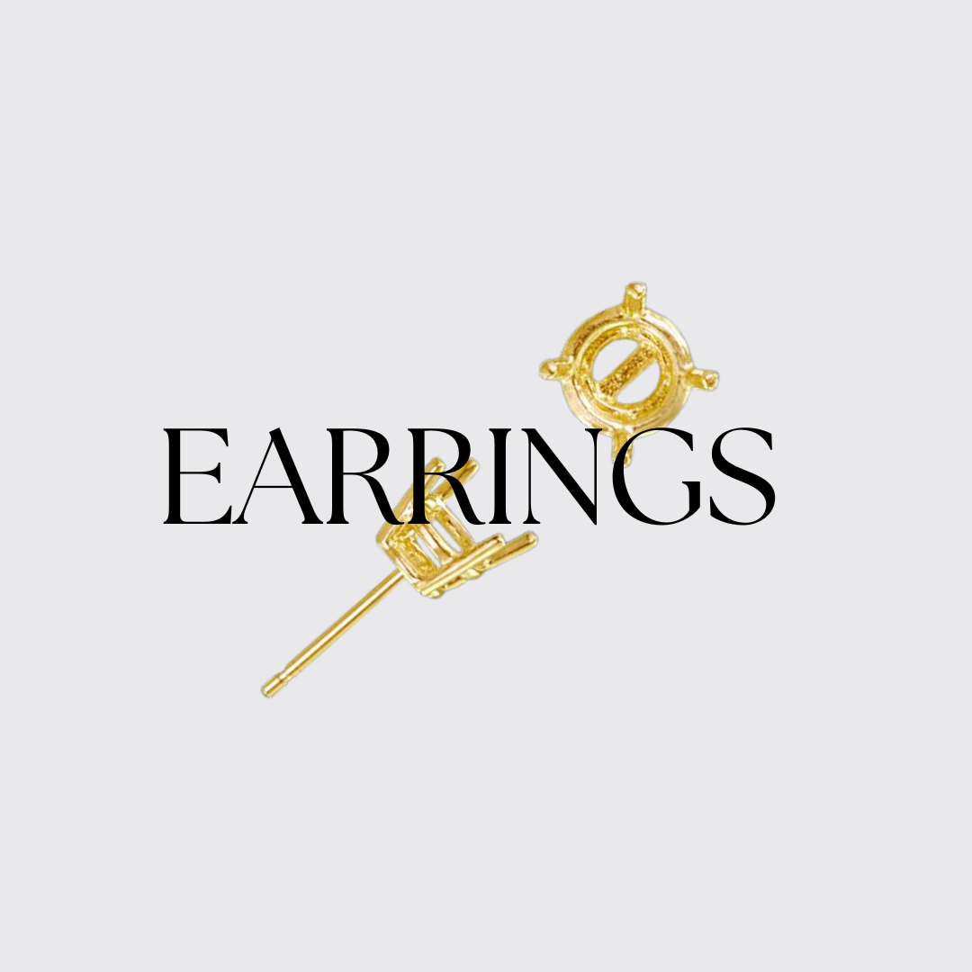 Earrings concord settings